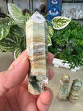 Kiwi Calcite Points
