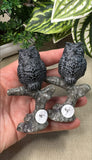 Obsidian Owl on Yooperlite Branch