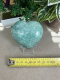 Amazonite Heart