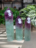 Watermelon Fluorite Towers