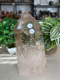 Smokey Quartz Tower with Hematoid inclusions