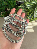 Dalmatian Jasper Bracelet 8mm