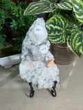 Apophyllite with Peach Stilbite Cluster