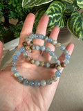 Blue Onyx Bracelets 8mm