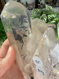 Quartz Cluster with Hematite inclusions