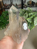Quartz Cluster with Hematite inclusions