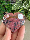 Rhodonite Hearts