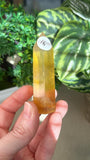 Yellow Fluorite Points