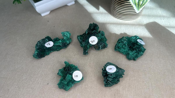 Raw Silky Malachite