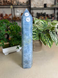Blue Calcite Tower