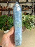Blue Calcite Tower