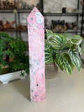 Peruvian Rhodonite Tower