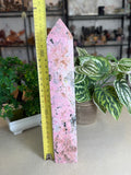 Peruvian Rhodonite Tower