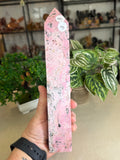 Peruvian Rhodonite Tower
