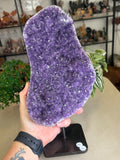Amethyst Cluster on stand