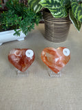 Fire Quartz Hearts