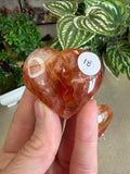 Fire Quartz Hearts