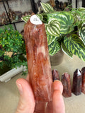 Fire Quartz Points
