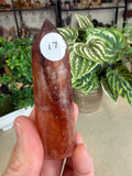 Fire Quartz Points