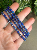 Faceted Lapis Bracelets