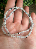 Faceted Rainbow Moonstone bracelets