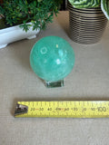 Green Fluorite Sphere