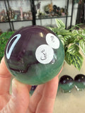 Watermelon Fluorite Spheres
