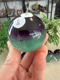 Watermelon Fluorite Spheres