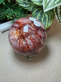 Fire Quartz and Golden Healer Sphere