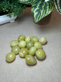 Lemon Jade Tumbles Stones