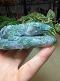 Moss Agate Lizard