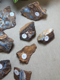 Raw Boulder Opal from Quilpie