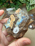 Raw Boulder Opal from Quilpie