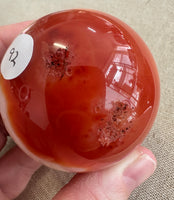 Carnelian sphere