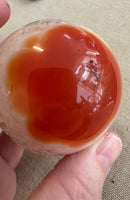 Carnelian sphere