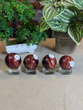 Red Tiger Eye Spheres