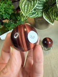 Red Tiger Eye Spheres