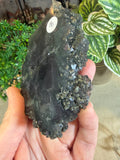 Fluorite with Pyrite Slices