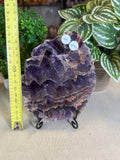 Chevron Amethyst Slice from Uruguay