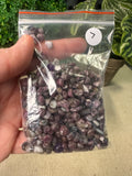 Pink tourmaline chips