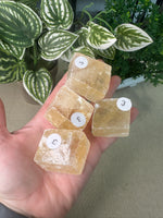 Raw Honey Calcite Pieces