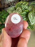 Ice Rhodonite Palm Stones
