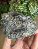 Raw Black Mica with Black Tourmaline