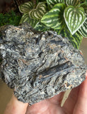 Raw Black Mica with Black Tourmaline