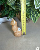 Orange Calcite Cat