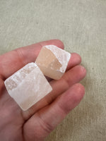 Selenite cubes