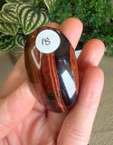 Red Tiger Eye Palm Stones