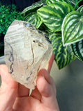 Raw Quartz with Black rutile and black mica