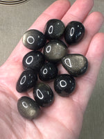 Golden Obsidian Tumbles