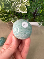 Amazonite Palm stones